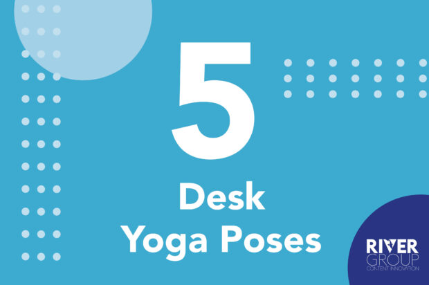 5 desk yoga poses